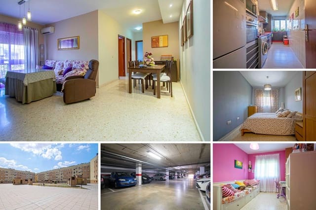 4 soveværelse Lejlighed til salg i Sevilla by med garage - € 320.000 (Ref: 9264623)