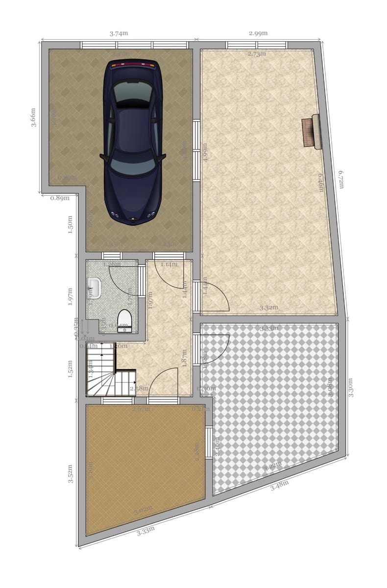 5 soveværelse Byhus til salg i Sevilla by med garage - € 766.300 (Ref: 9317896)