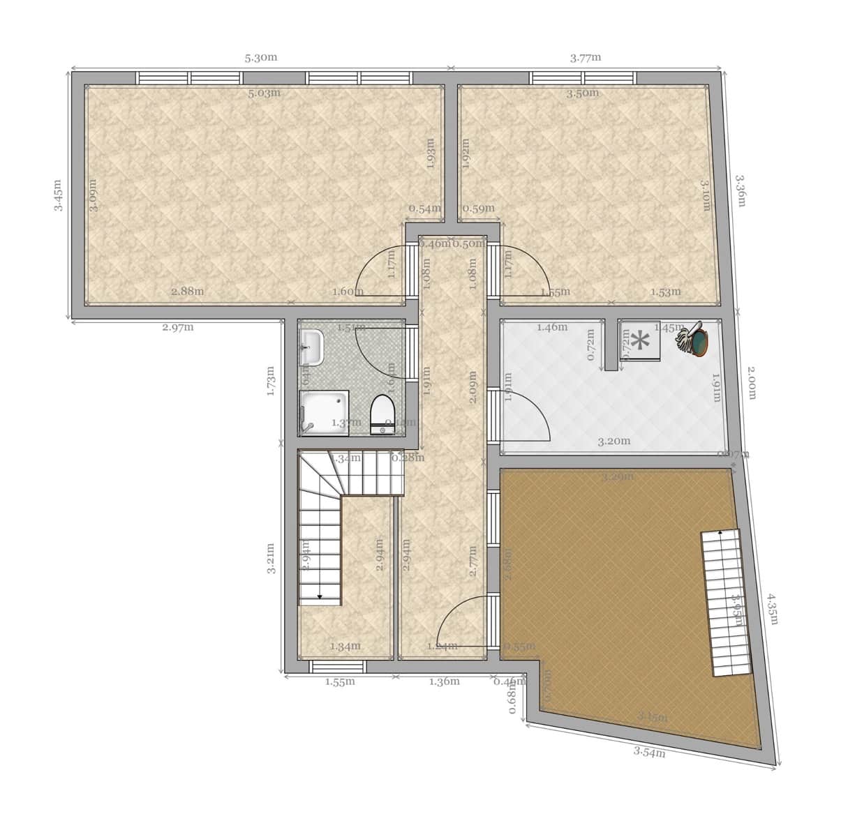5 soveværelse Byhus til salg i Sevilla by med garage - € 766.300 (Ref: 9317896)