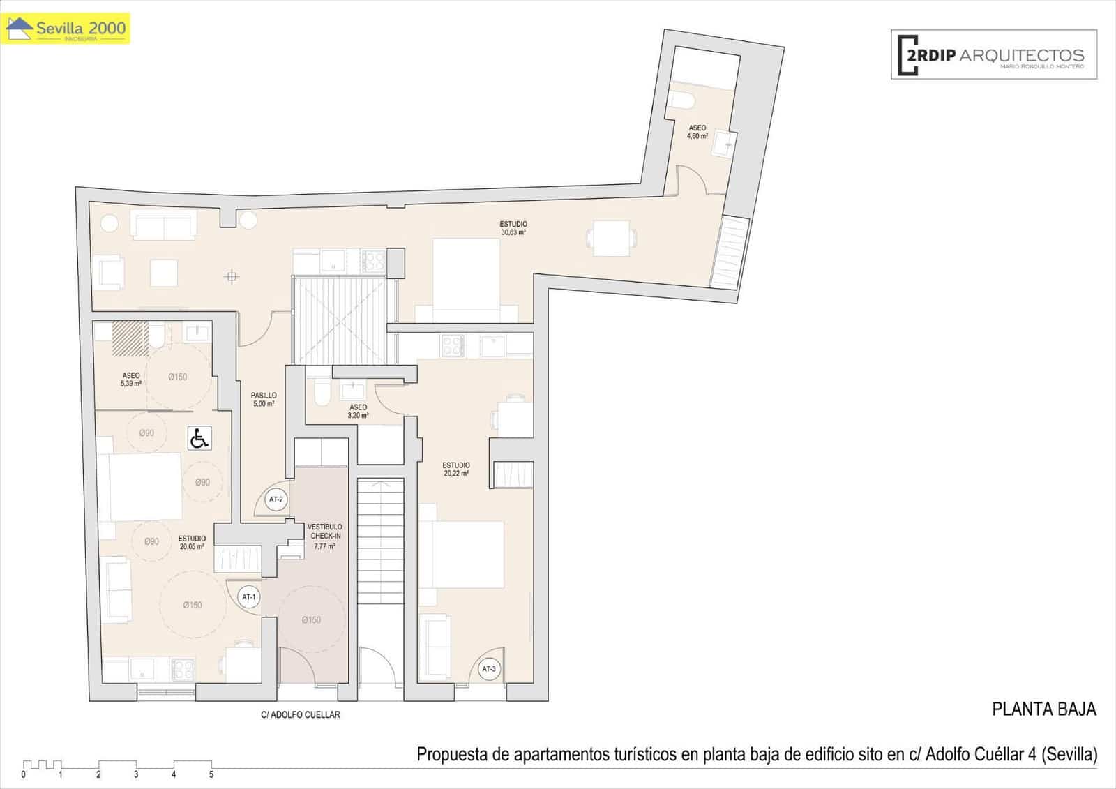 3 makuuhuone Huoneisto myytävänä paikassa Sevilla kaupunki - 600 000 € (Ref: 9344841)