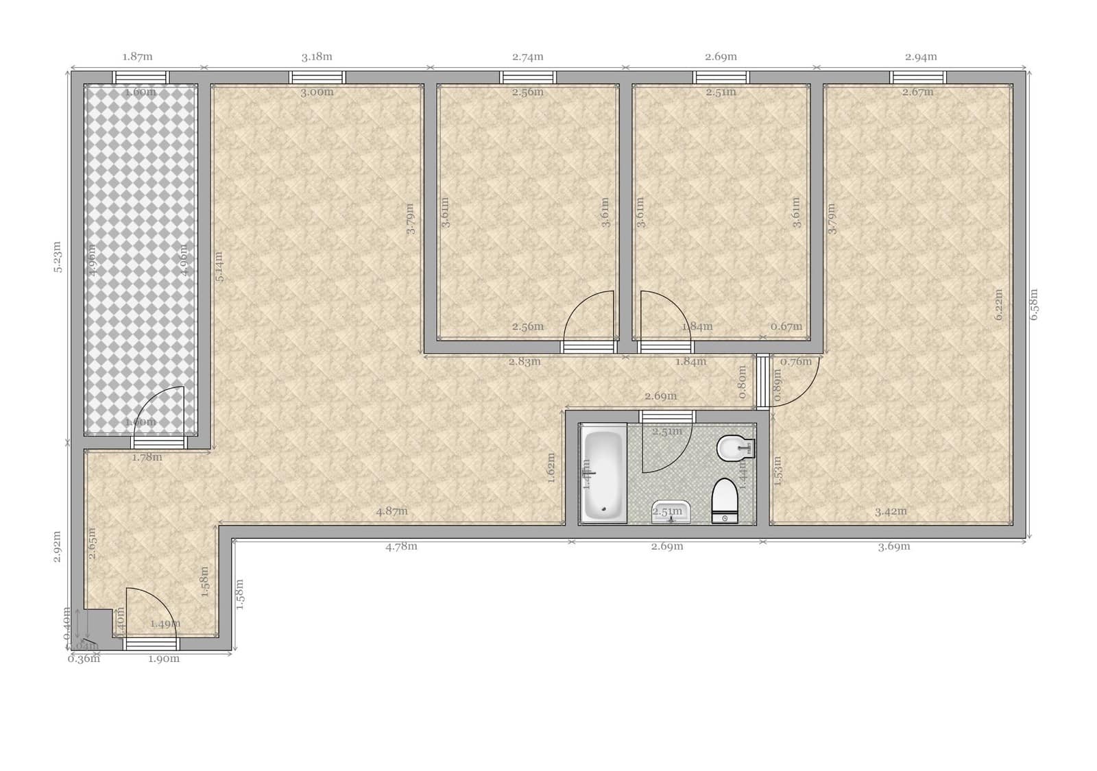 3 soverom Leilighet til salgs i Sevilla by med garasje - € 250 000 (Ref: 9347407)