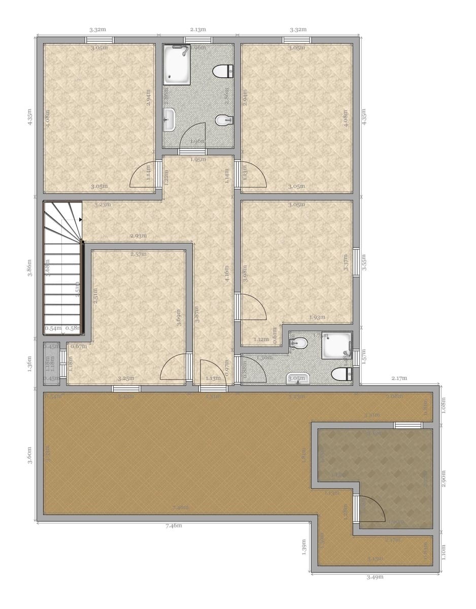 6 sypialnia Willa na sprzedaż w La Rinconada z basenem - 240 000 € (Ref: 9359662)