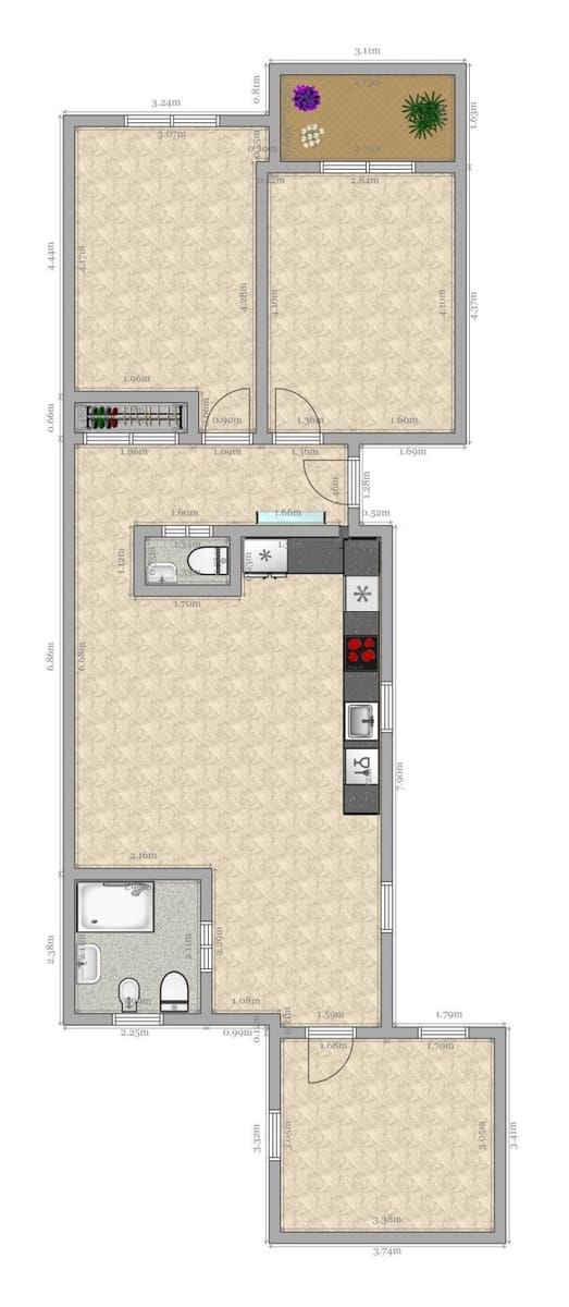 3 soverom Leilighet til salgs i Sevilla by med garasje - € 460 000 (Ref: 9359665)