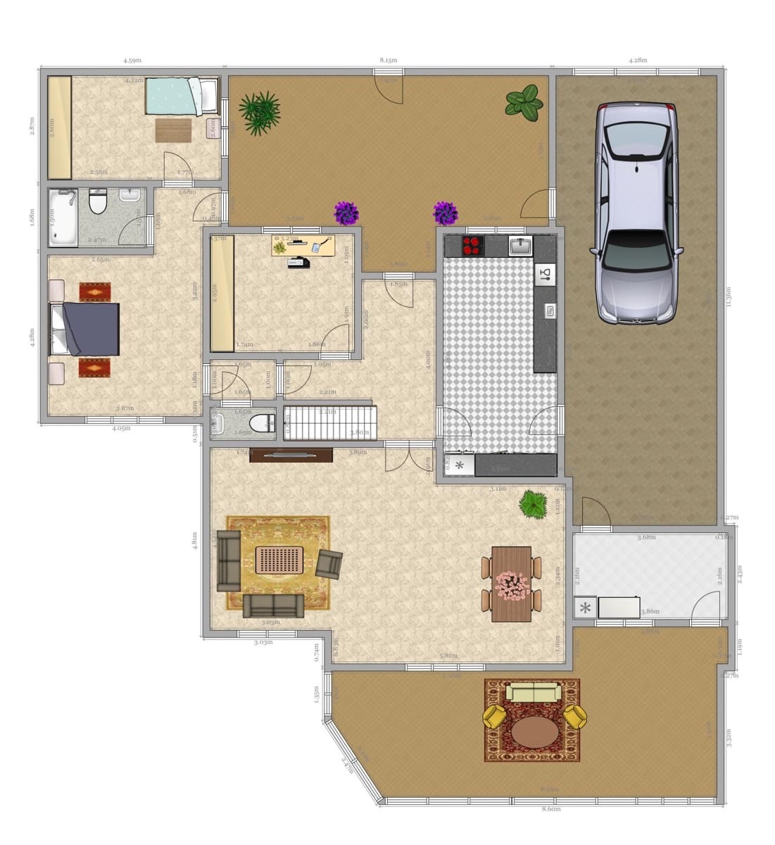 7 soveværelse Villa til salg i Montequinto med swimmingpool garage - € 880.000 (Ref: 9359666)