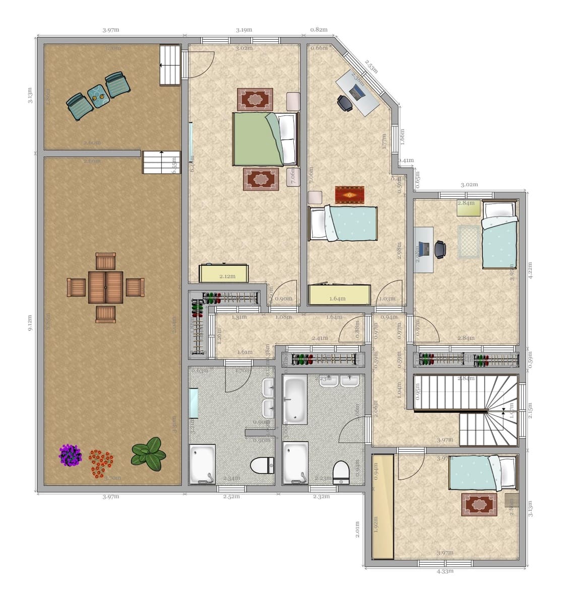 7 soveværelse Villa til salg i Montequinto med swimmingpool garage - € 880.000 (Ref: 9359666)