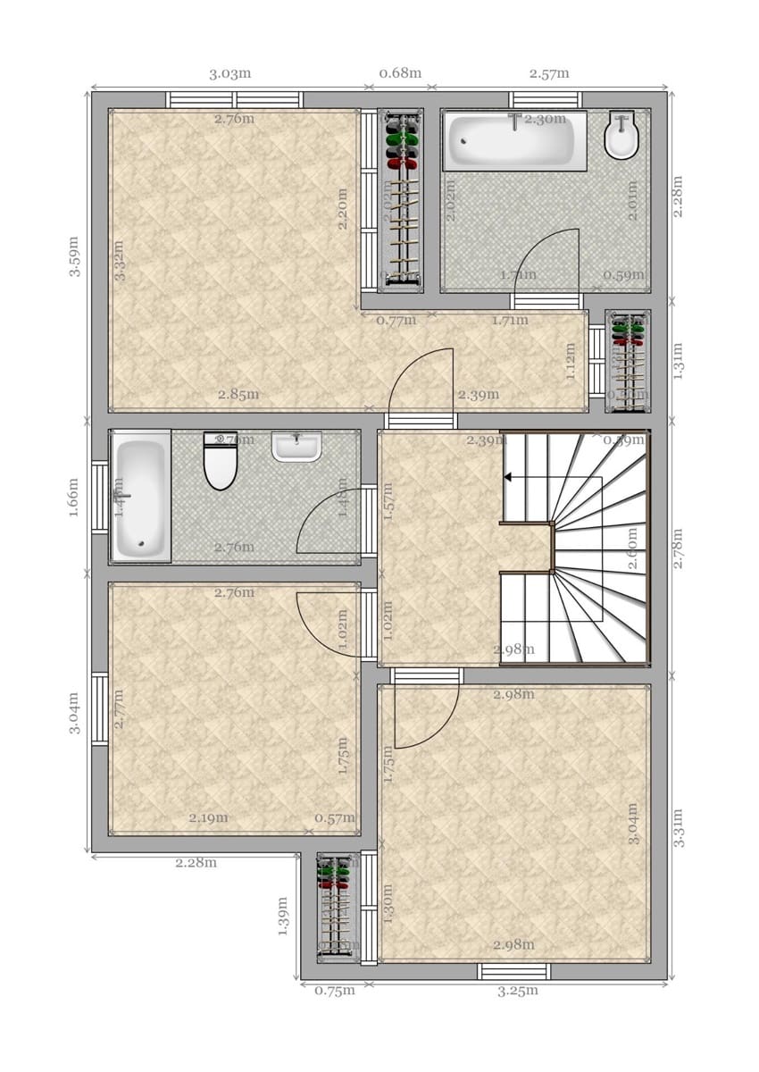 4 sypialnia Dom blizniak na sprzedaż w Alcala de Guadaira z basenem - 420 000 € (Ref: 9374206)