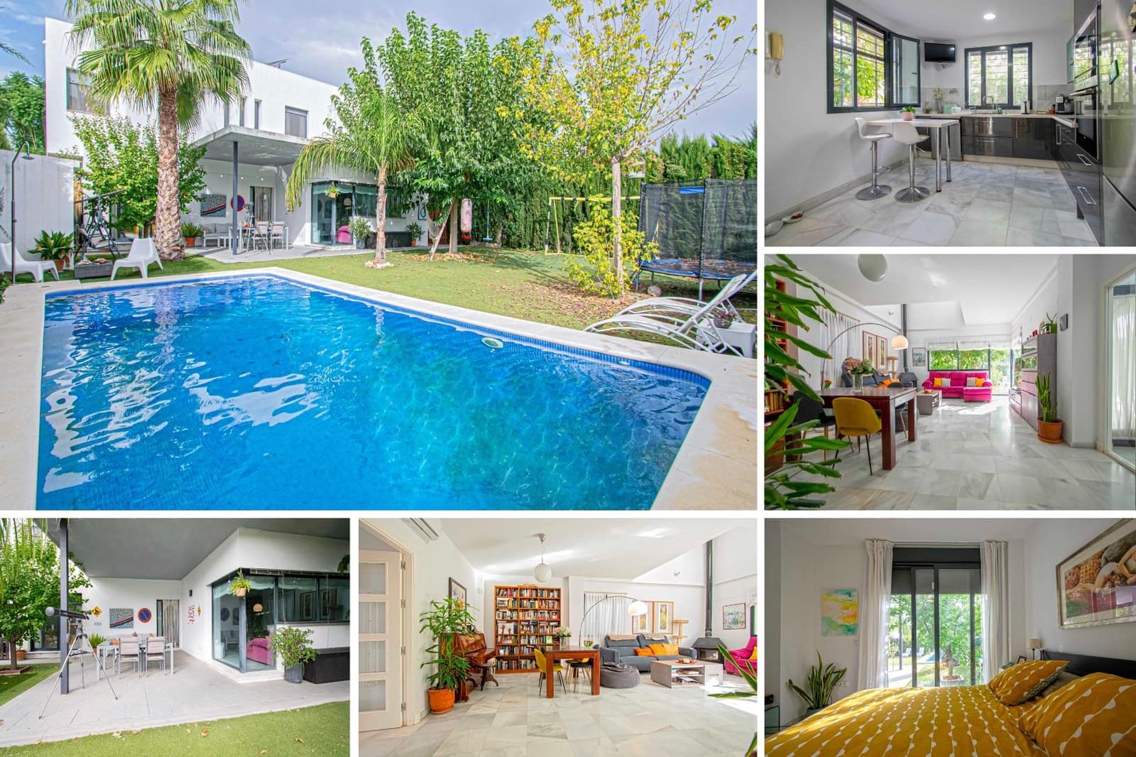 4 sovrum Villa till salu i Bollullos de la Mitacion med pool - 450 000 € (Ref: 9387989)