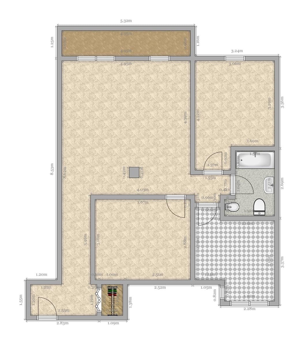 2 soverom Leilighet til salgs i Sevilla by - € 240 000 (Ref: 9390954)
