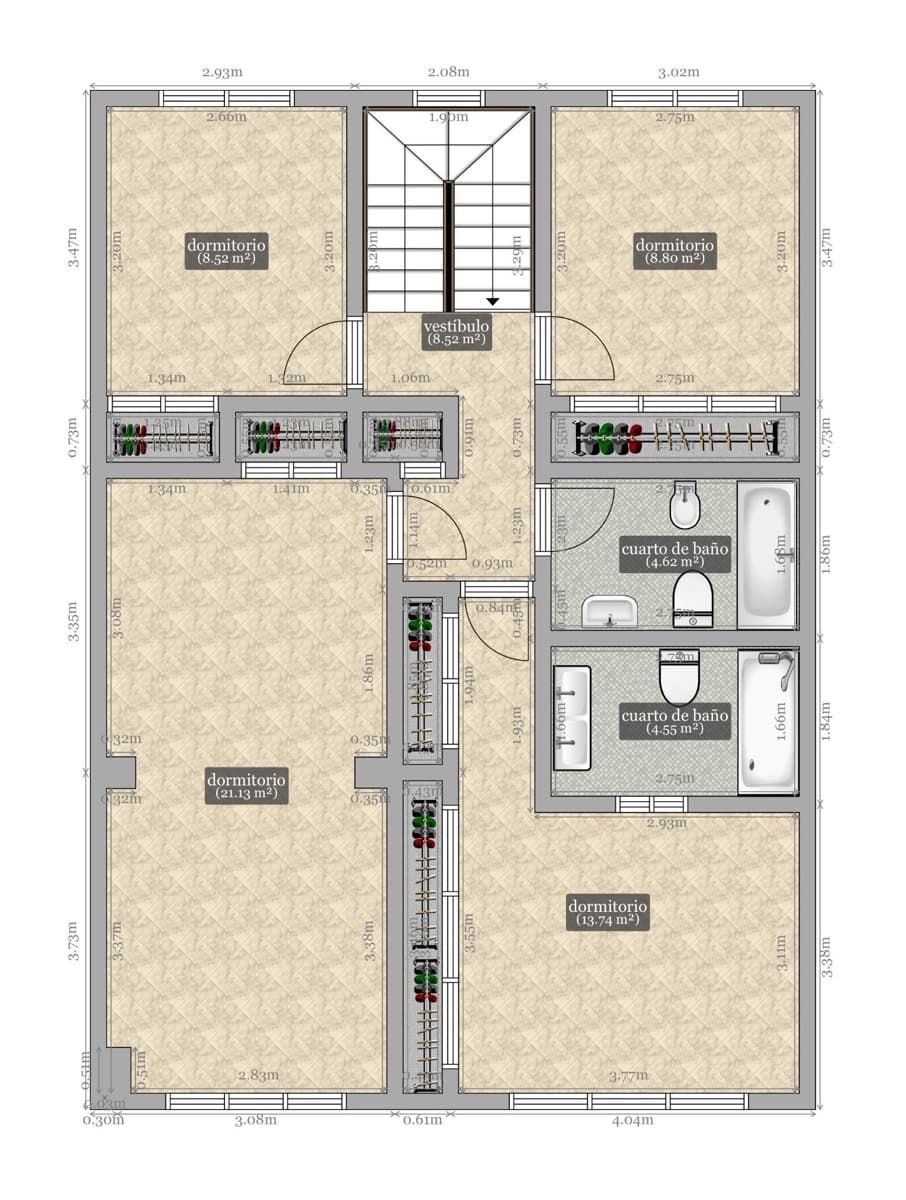 5 sypialnia Dom blizniak na sprzedaż w Las Pajanosas z basenem garażem - 299 000 € (Ref: 9401160)