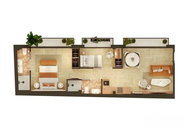 2 makuuhuone Asunto myytävänä paikassa Sevilla kaupunki - 380 000 € (Ref: 9462437)