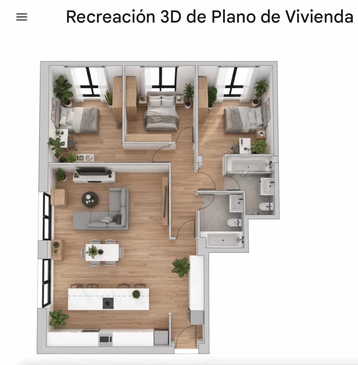 3 soverom Leilighet til salgs i Sevilla by - € 270 000 (Ref: 9468522)