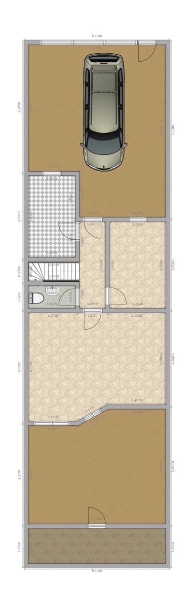 4 soveværelse Rækkehus til salg i Mairena del Aljarafe - € 290.000 (Ref: 9473036)