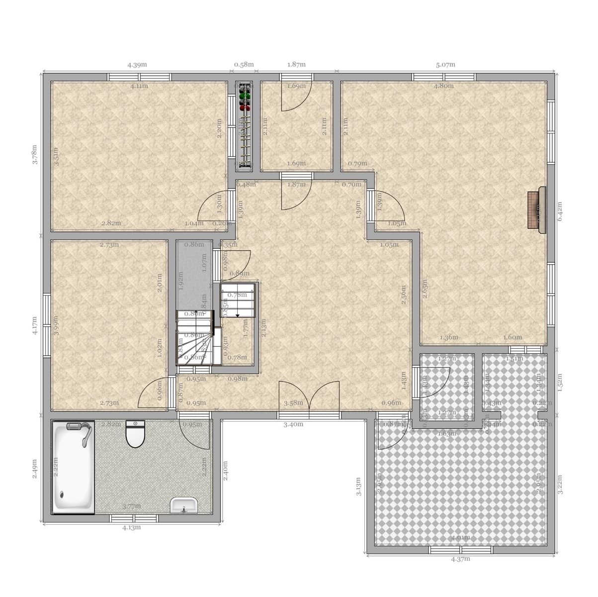 5 sypialnia Finka/Dom wiejski na sprzedaż w Espartinas z basenem garażem - 490 000 € (Ref: 9497293)