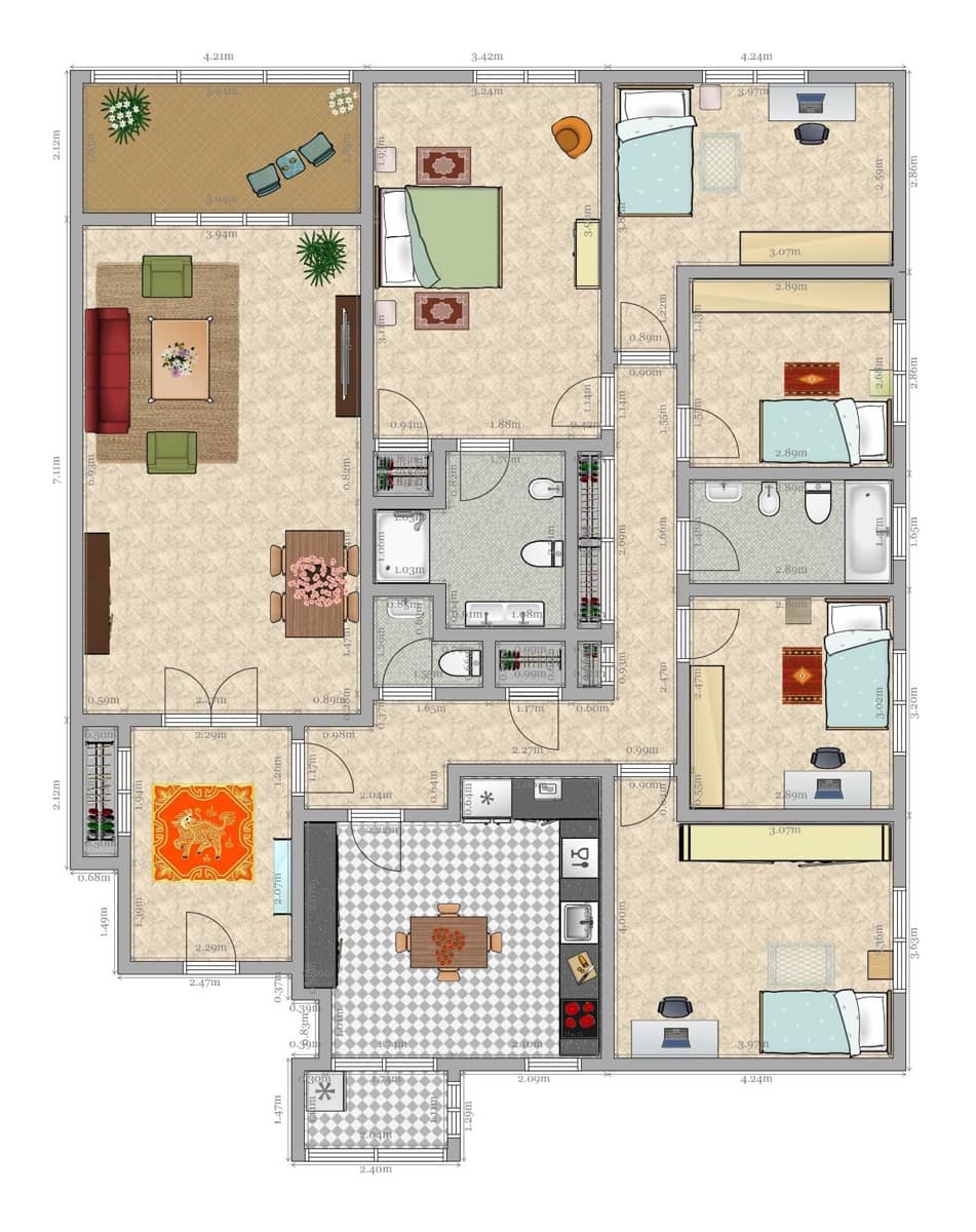 5 soverom Leilighet til salgs i Sevilla by med garasje - € 475 000 (Ref: 9504352)