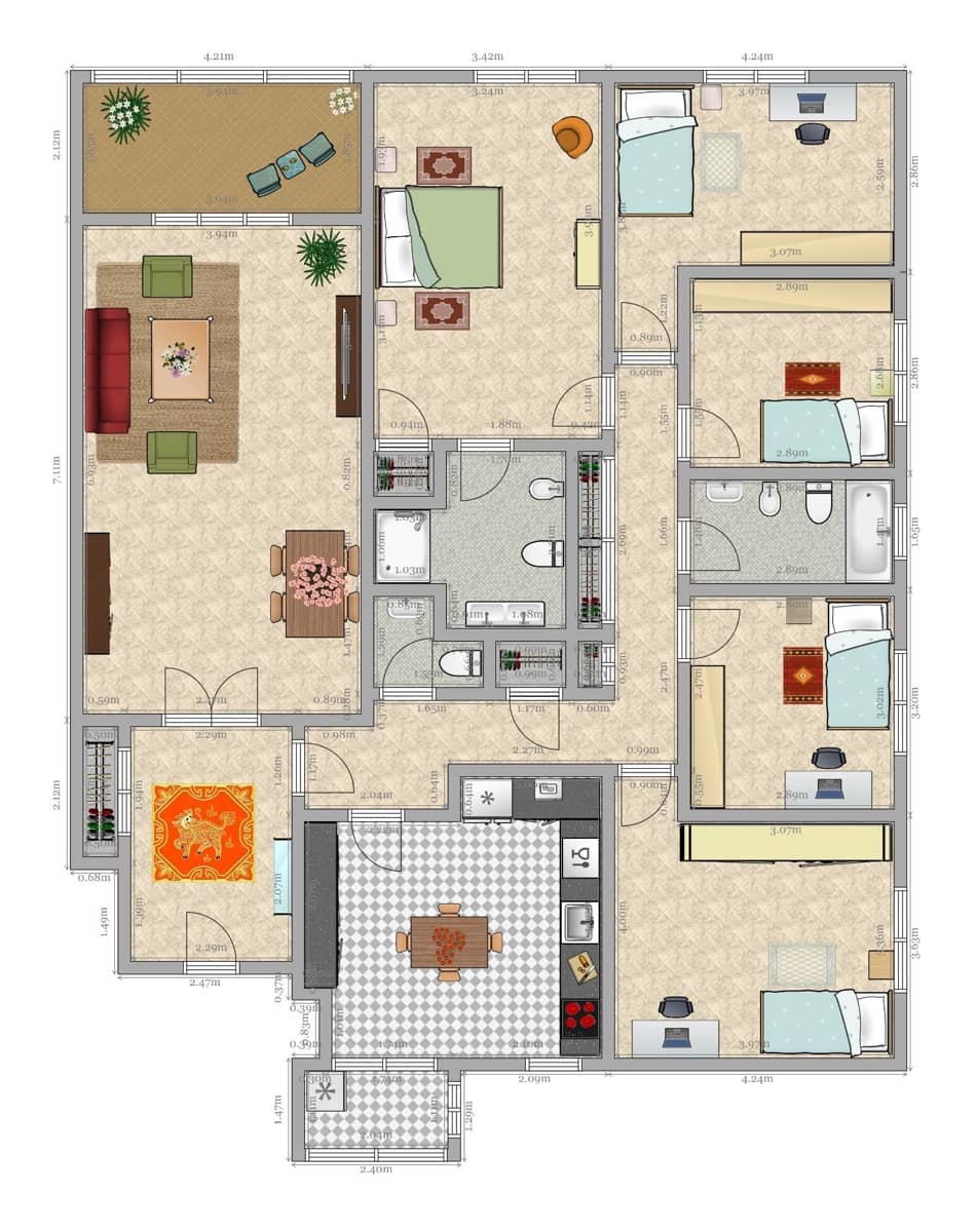 5 soverom Leilighet til salgs i Sevilla by med garasje - € 475 000 (Ref: 9504352)