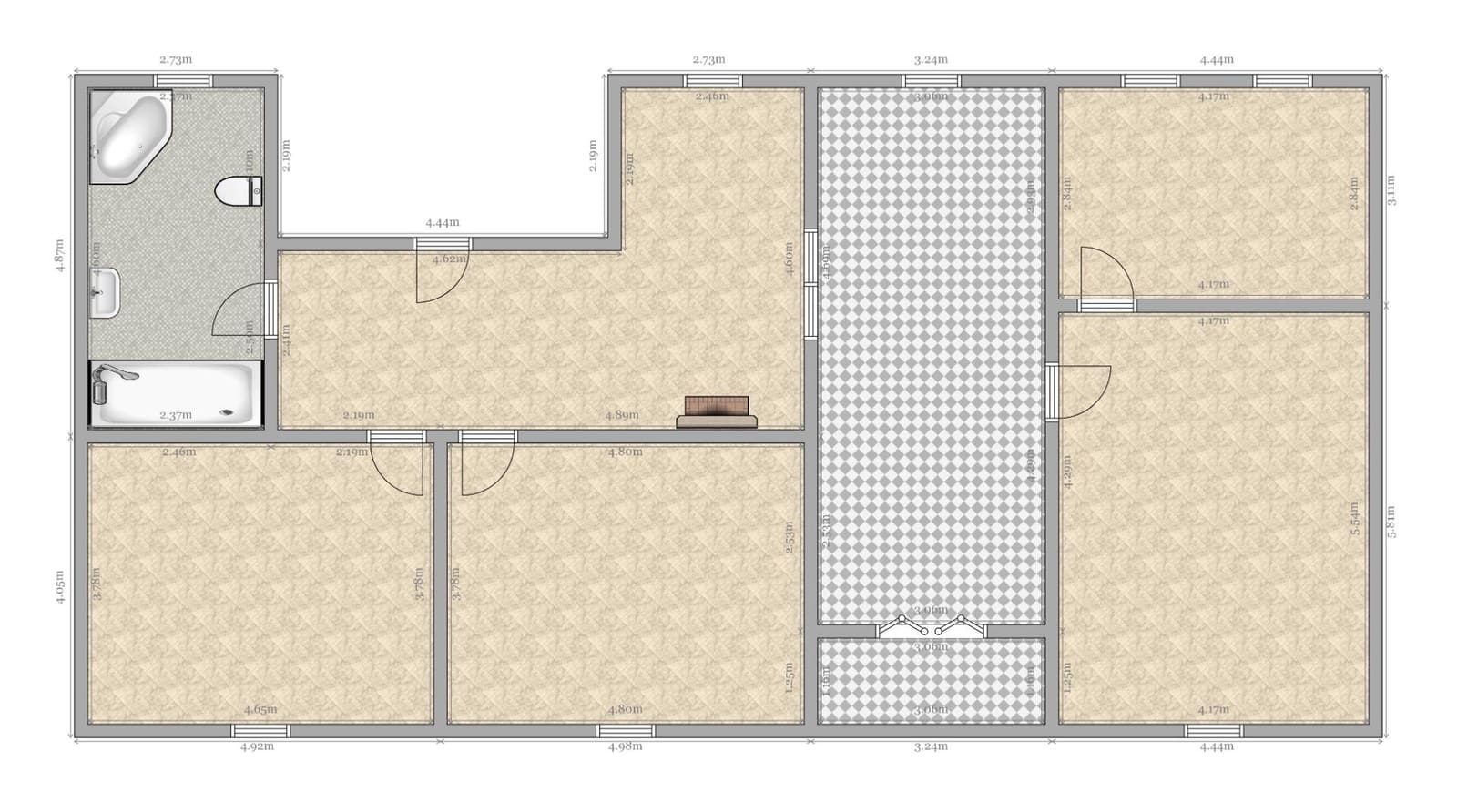 6 chambre Finca/Maison de Campagne à vendre à Carmona avec garage - 385 336 € (Ref: 9513473)