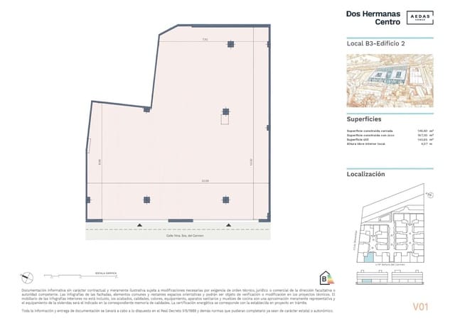Erhverv til salg i Dos Hermanas - € 105.000 (Ref: 9530647)