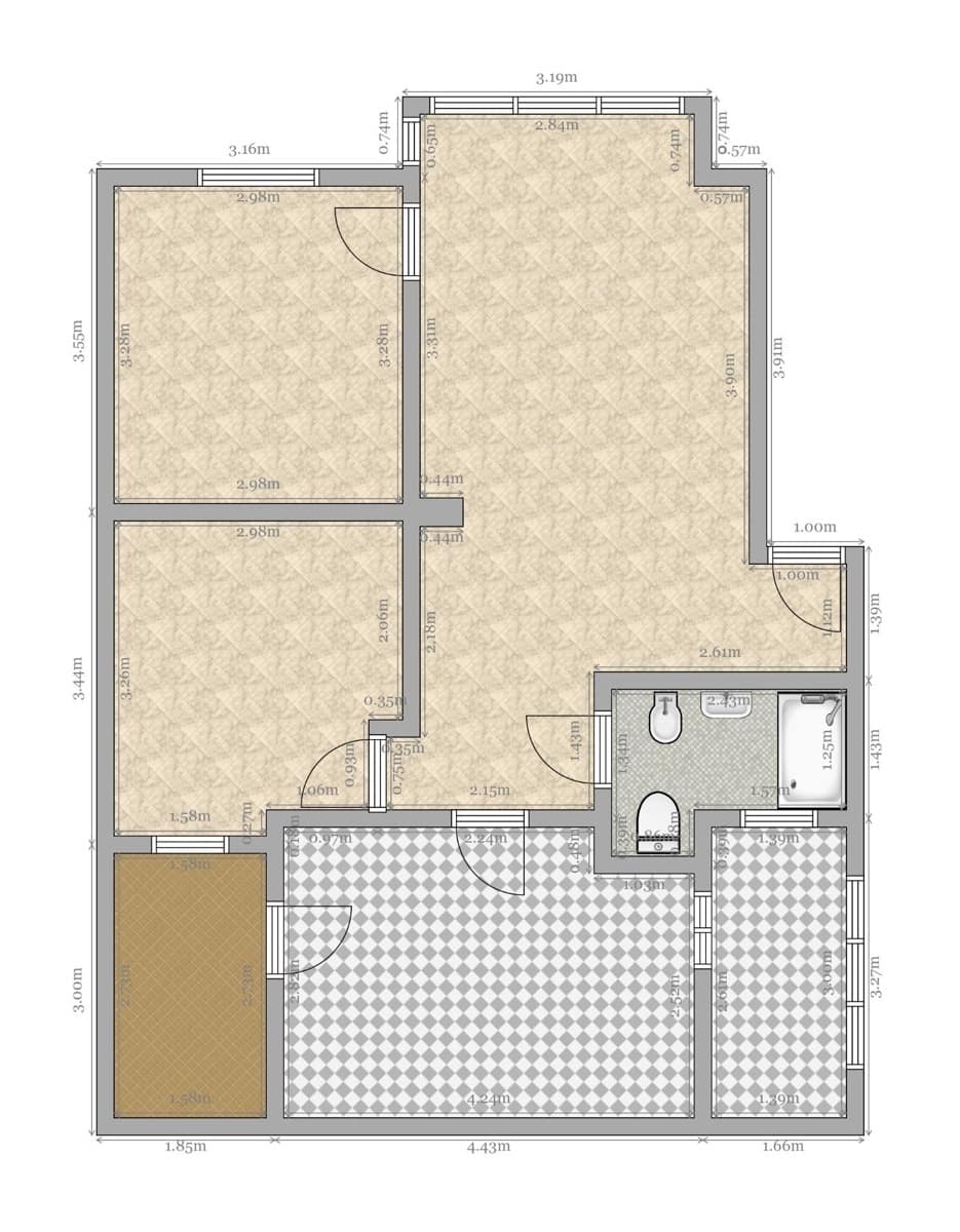 2 bedroom Apartment for rent in Seville city - € 900 (Ref: 9586590)