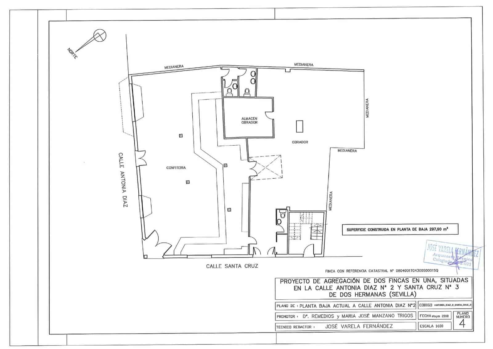 Kaupallinen myytävänä paikassa Dos Hermanas - 700 000 € (Ref: 9625765)