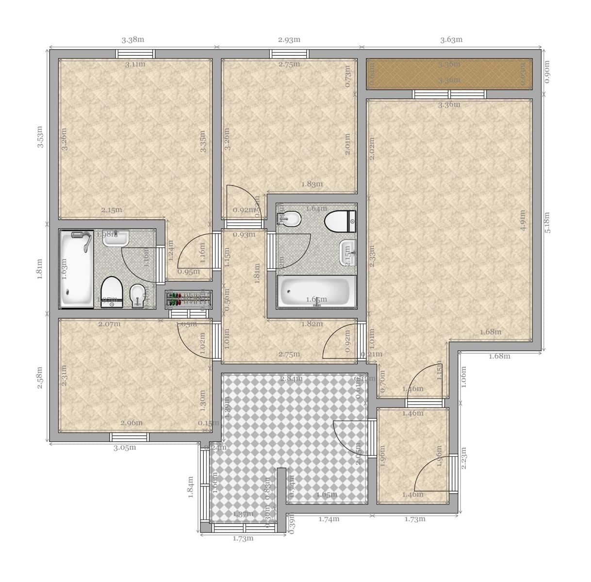 3 soveværelse Lejlighed til salg i San Jose de la Rinconada med garage - € 185.000 (Ref: 9627627)