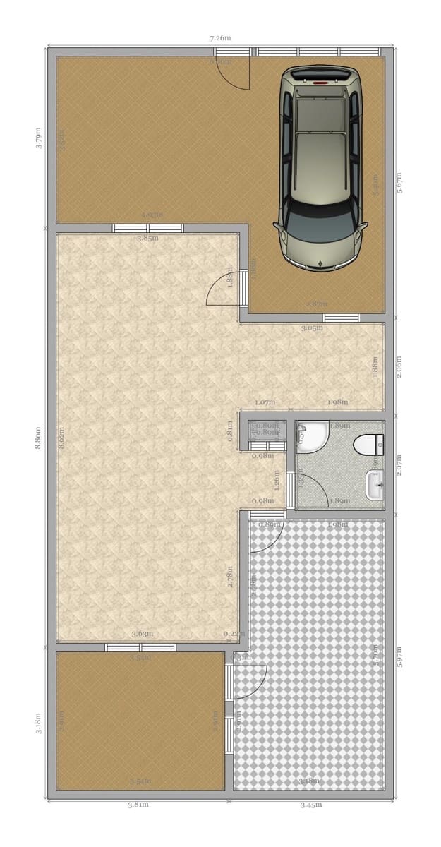 Adosado de 3 habitaciones en Montequinto en venta con piscina - 343.000 € (Ref: 9627628)