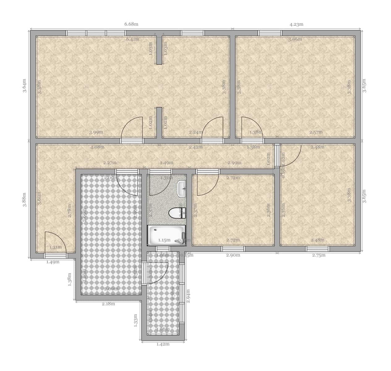 3 bedroom Flat for sale in Seville city - € 145,000 (Ref: 9630074)