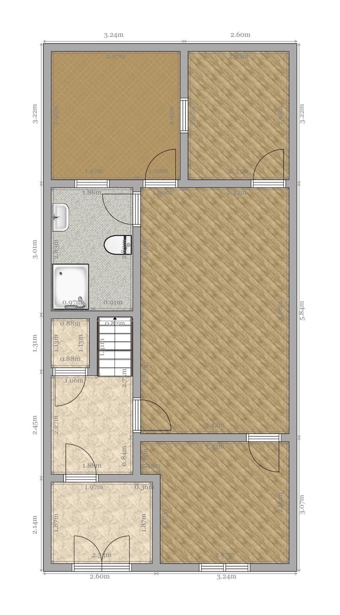 5 makuuhuone Huoneisto myytävänä paikassa Sevilla kaupunki - 520 000 € (Ref: 9650377)