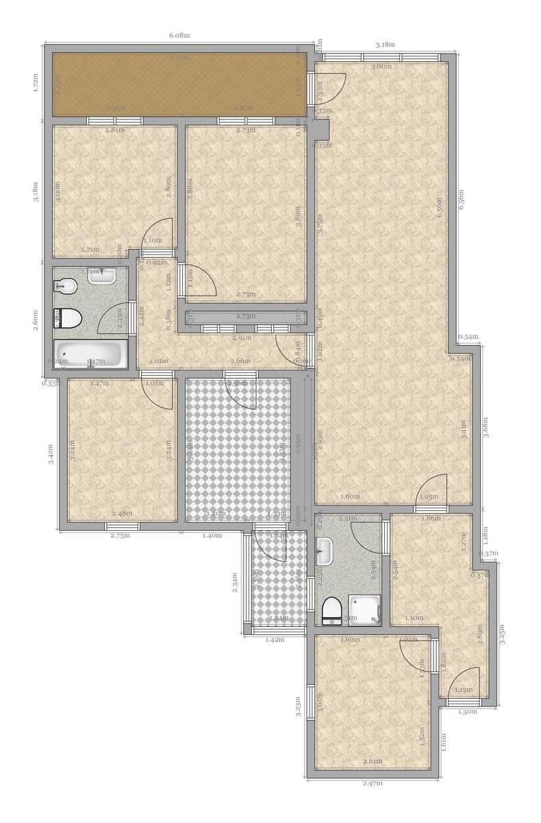 4 chambre Appartement à vendre à Seville ville - 435 000 € (Ref: 9652084)