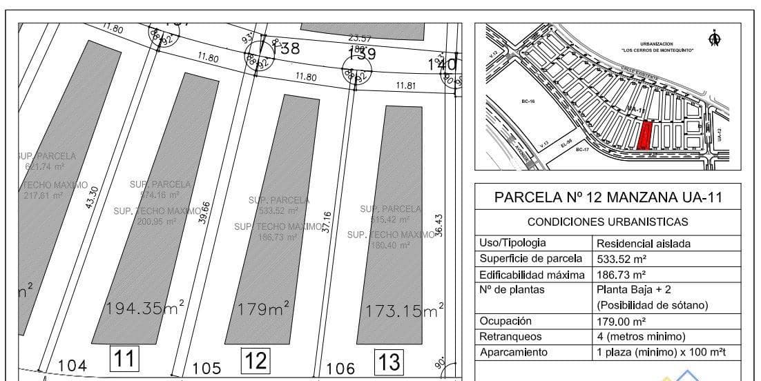 Byggegrund til salg i Dos Hermanas - € 228.000 (Ref: 9652085)