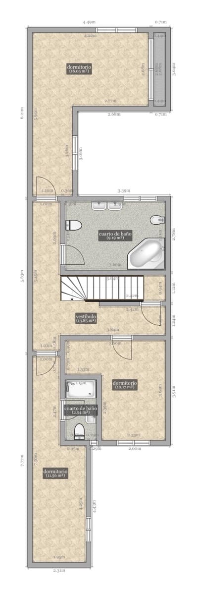 5 chambre Maison de Ville à vendre à Seville ville avec garage - 575 000 € (Ref: 9726715)