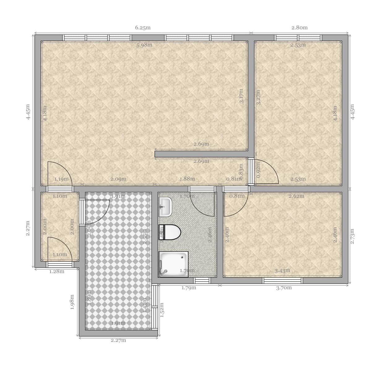 2 bedroom Flat for sale in Seville city - € 221,000 (Ref: 9732202)