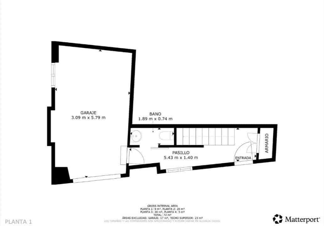 2 camera da letto Casa in vendita in Siviglia citta con garage - 480.000 € (Rif: 9733939)