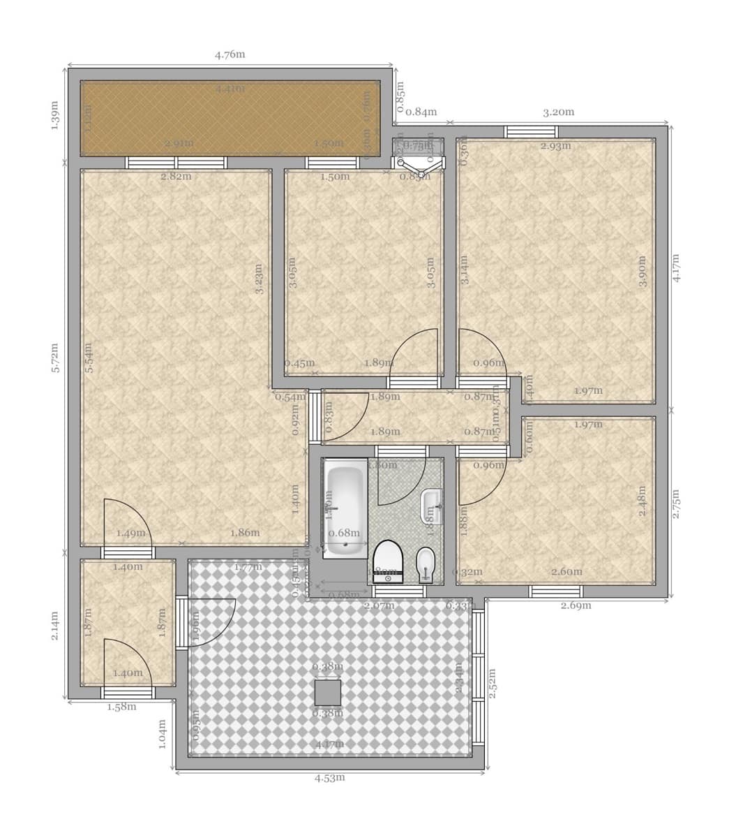 3 soveværelse Lejlighed til salg i Sevilla by - € 208.000 (Ref: 9773143)