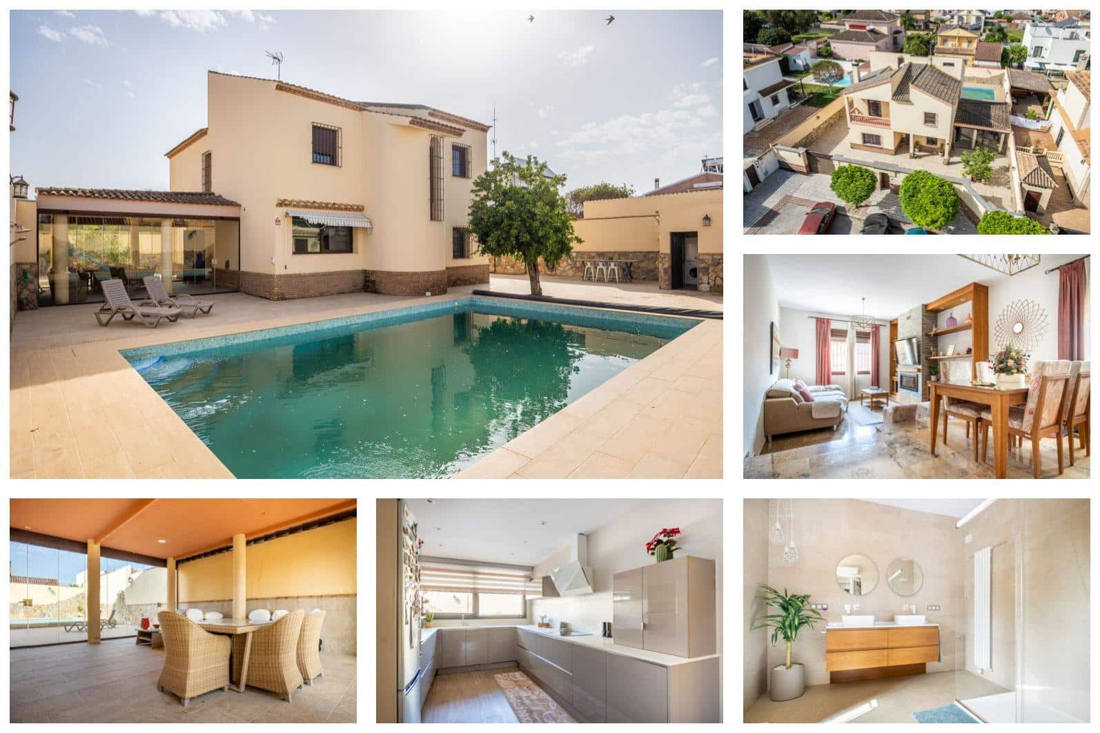 5 quarto Moradia para arrendar em Montequinto com piscina - 6 000 € (Ref: 9780666)