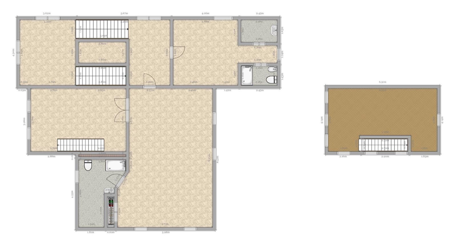 6 sypialnia Willa na sprzedaż w Valencina de la Concepcion z basenem garażem - 1 550 000 € (Ref: 9791122)