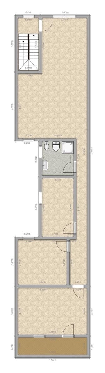 3 quarto Apartamento para venda em Sevilha cidade - 140 000 € (Ref: 9799369)