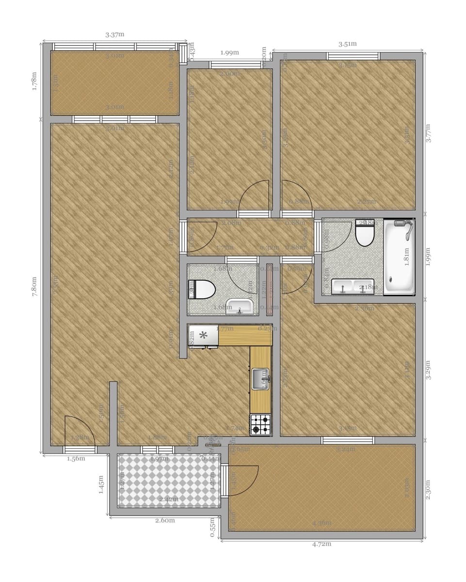 3 bedroom Flat for sale in Montequinto with pool - € 240,000 (Ref: 9811976)