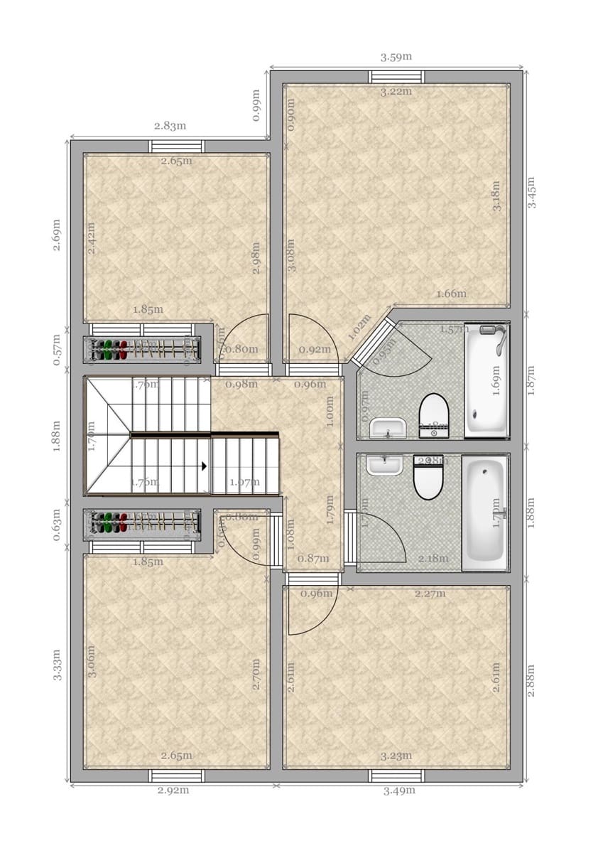 4 bedroom Apartment for sale in Seville city with garage - € 347,000 (Ref: 9820581)