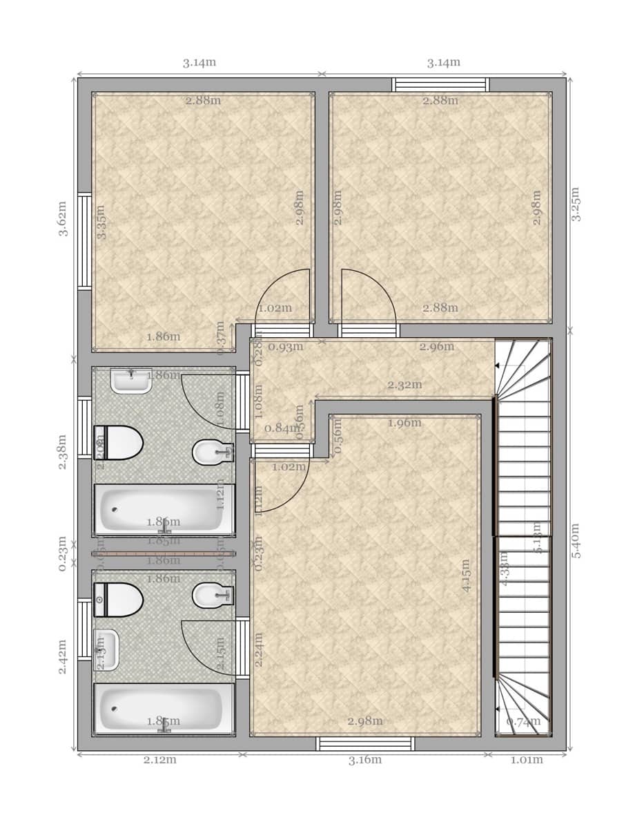 4 sypialnia Dom szeregowy na sprzedaż w Espartinas - 234 961 € (Ref: 9825322)