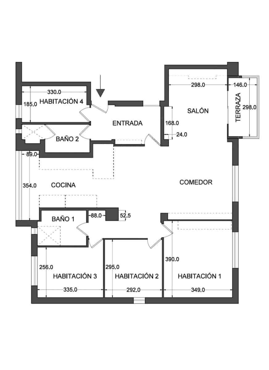 Piso de 4 habitaciones en Sevilla ciudad en venta - 424.900 € (Ref: 9839319)