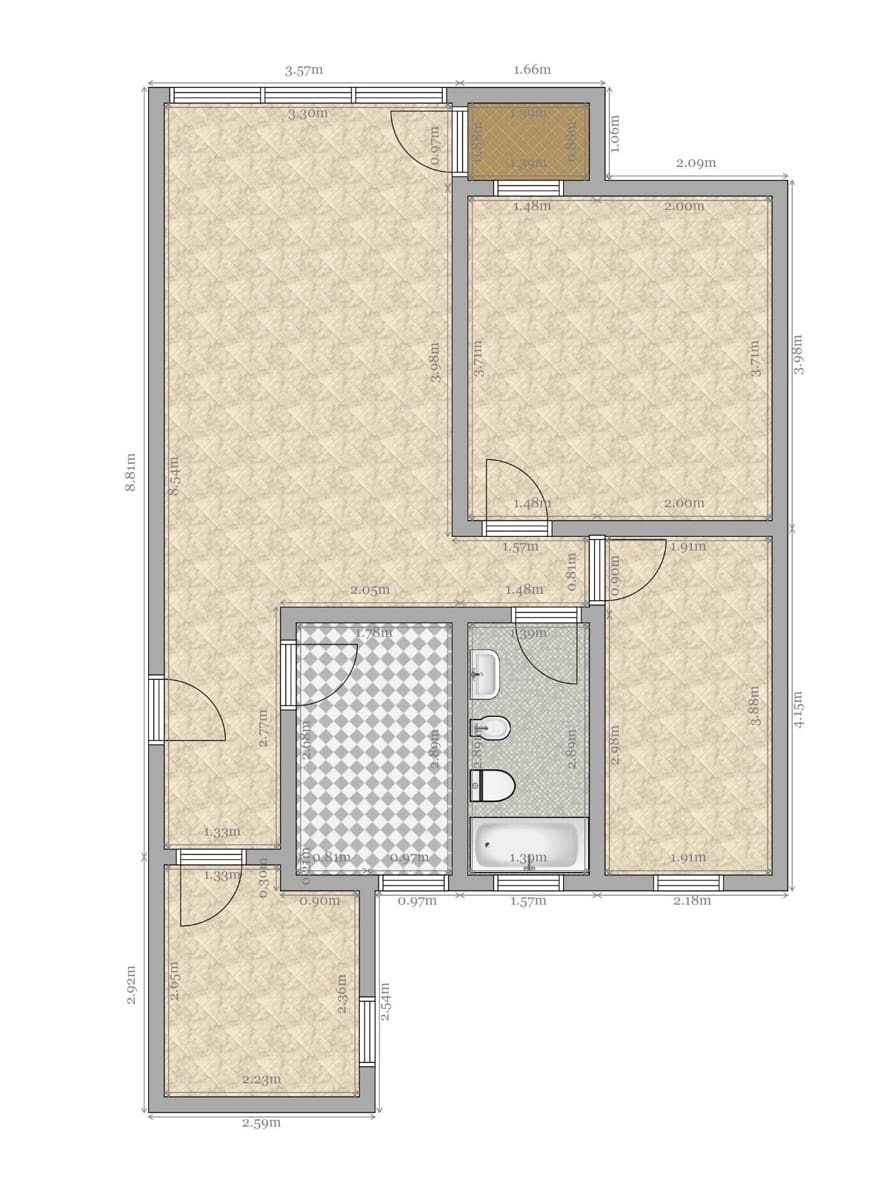 3 bedroom Flat for sale in Seville city - € 230,000 (Ref: 9860187)