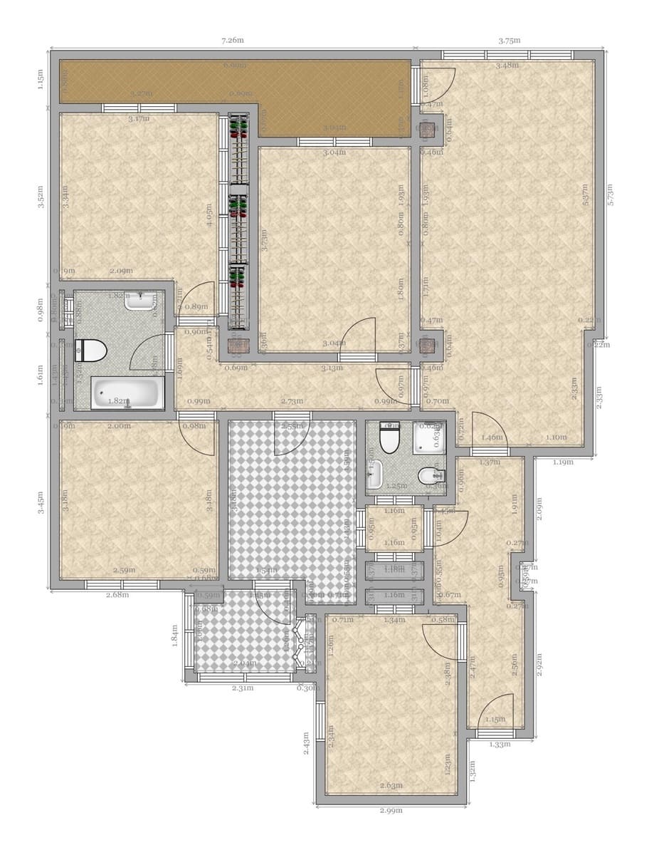 Piso de 4 habitaciones en Sevilla ciudad en venta - 370.000 € (Ref: 9873580)