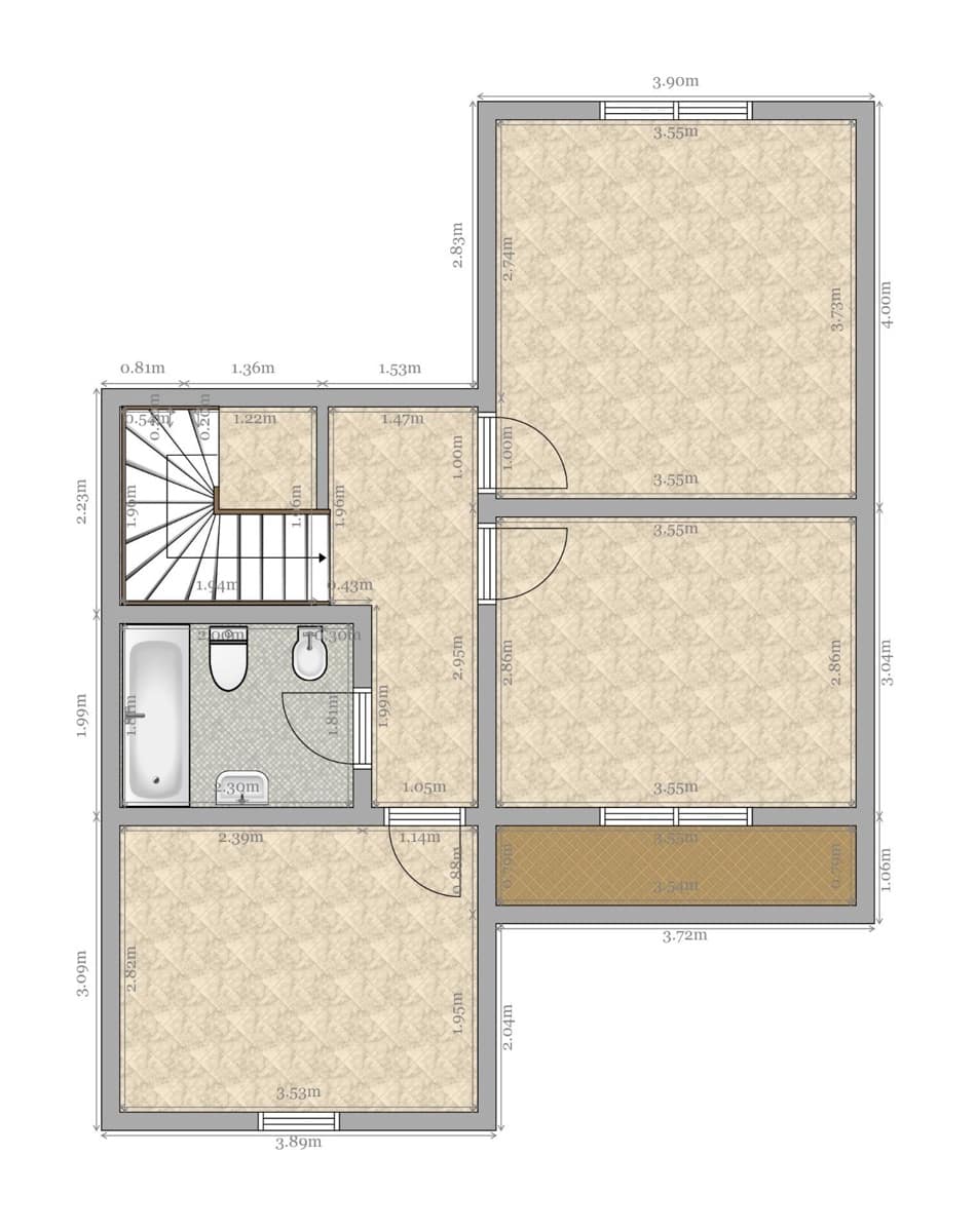 4 soveværelse Rækkehus til salg i Sevilla by - € 373.068 (Ref: 9890457)