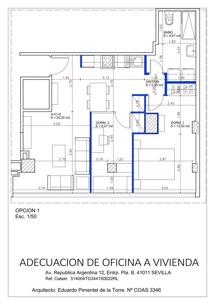 Oficina de 2 habitaciones en Sevilla ciudad en venta - 320.000 € (Ref: 9893948)