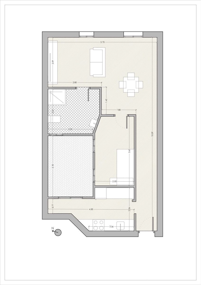 Piso de 1 habitación en Sevilla ciudad en venta - 126.050 € (Ref: 9896393)