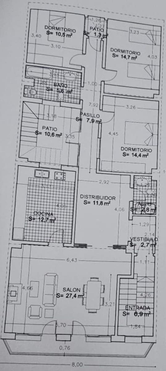 Casa de 3 habitaciones en Los Palacios y Villafranca en venta con garaje - 350.000 € (Ref: 9908077)