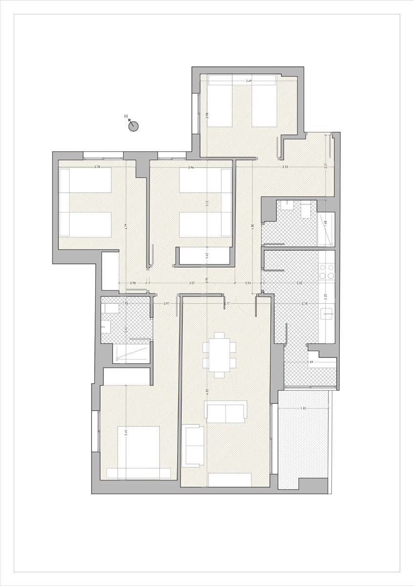 4 sypialnia Mieszkanie na sprzedaż w Miasto Sewilla z basenem garażem - 395 000 € (Ref: 9922372)