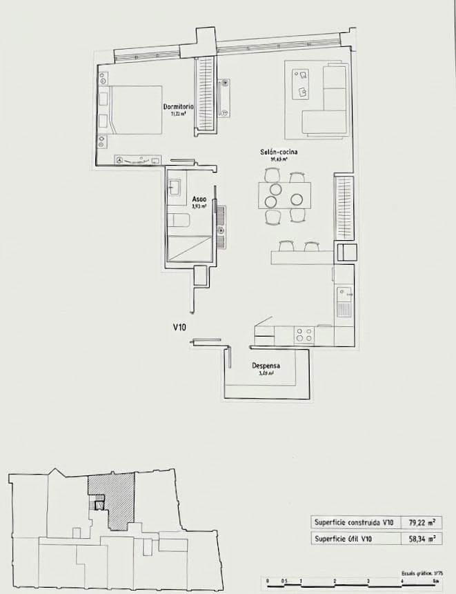 1 bedroom Apartment for sale in Seville city - € 330,000 (Ref: 9927497)