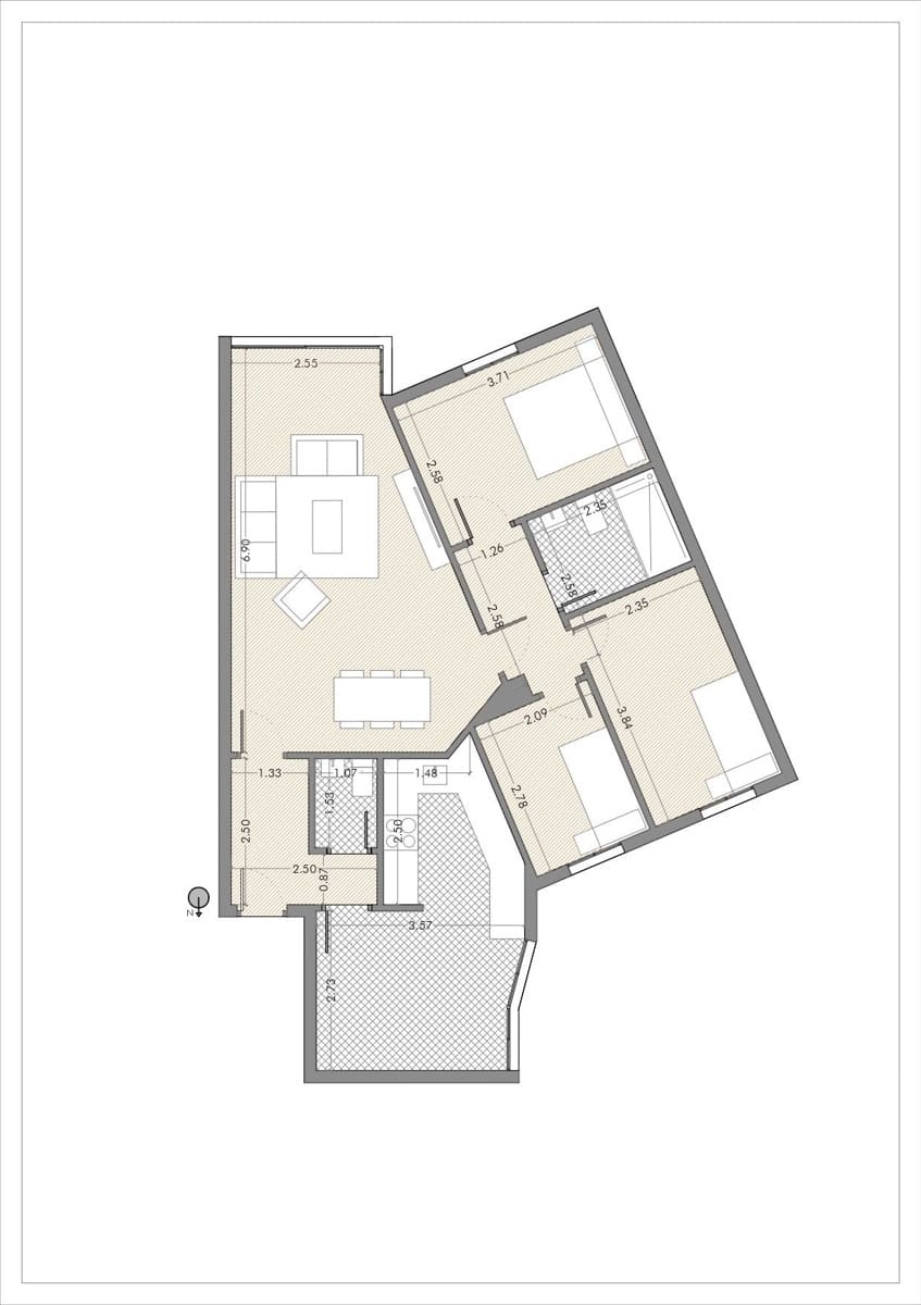 3 sovrum Lägenhet till salu i Sevilla stad med pool - 180 000 € (Ref: 9975505)