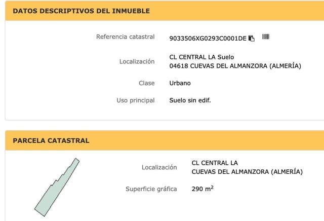 Solar/Parcela en Villaricos, Cuevas del Almanzora en venta - 120.000 € (Ref: 10187218)